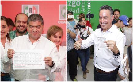 Riquelme y Anaya se dan por ganadores en Coahuila