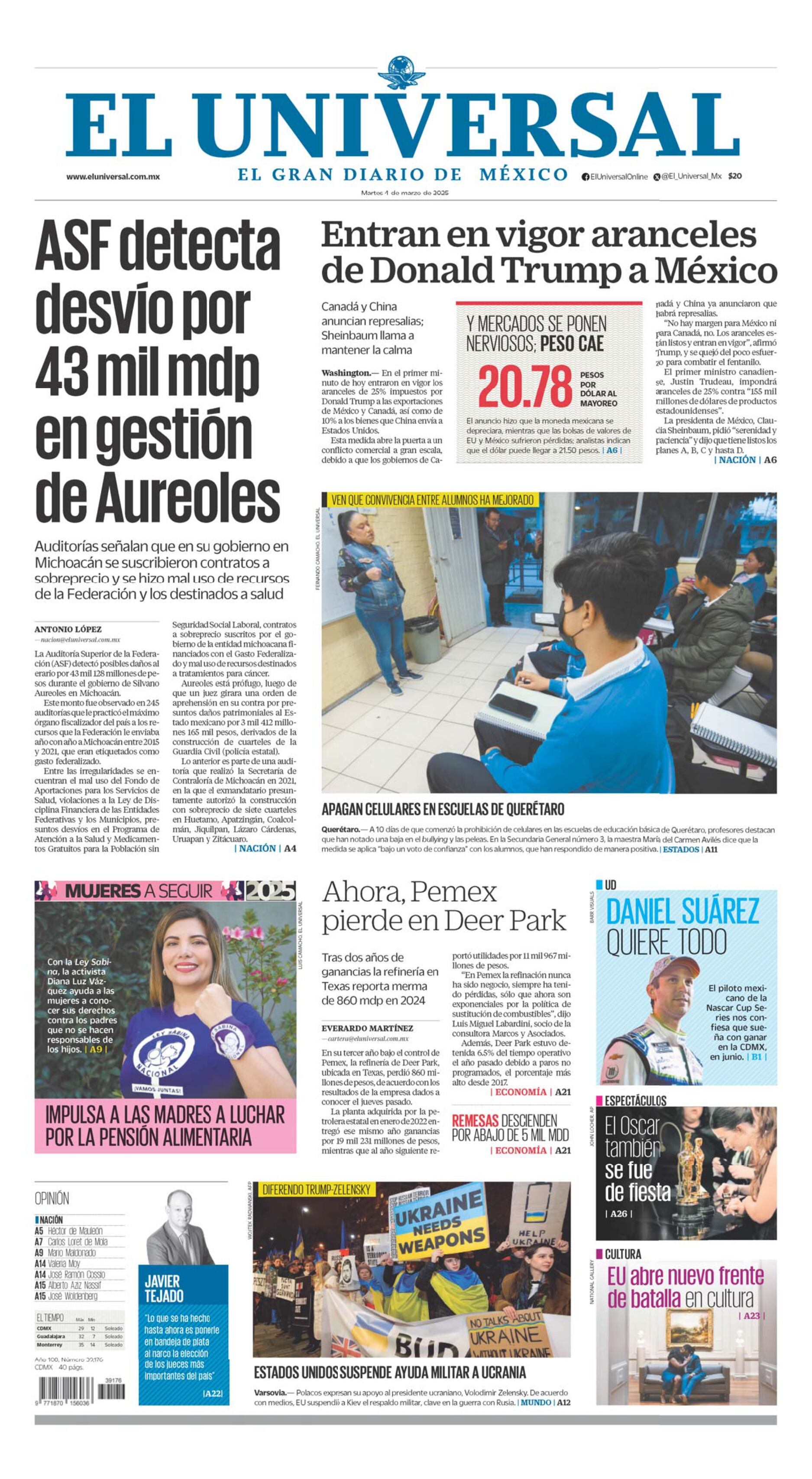 Portada impresa