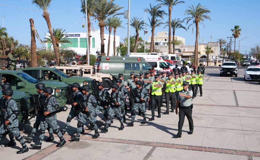 Elementos de seguridad serán desplegados en diversas partes del estado (14/07/2025). Foto: Especial