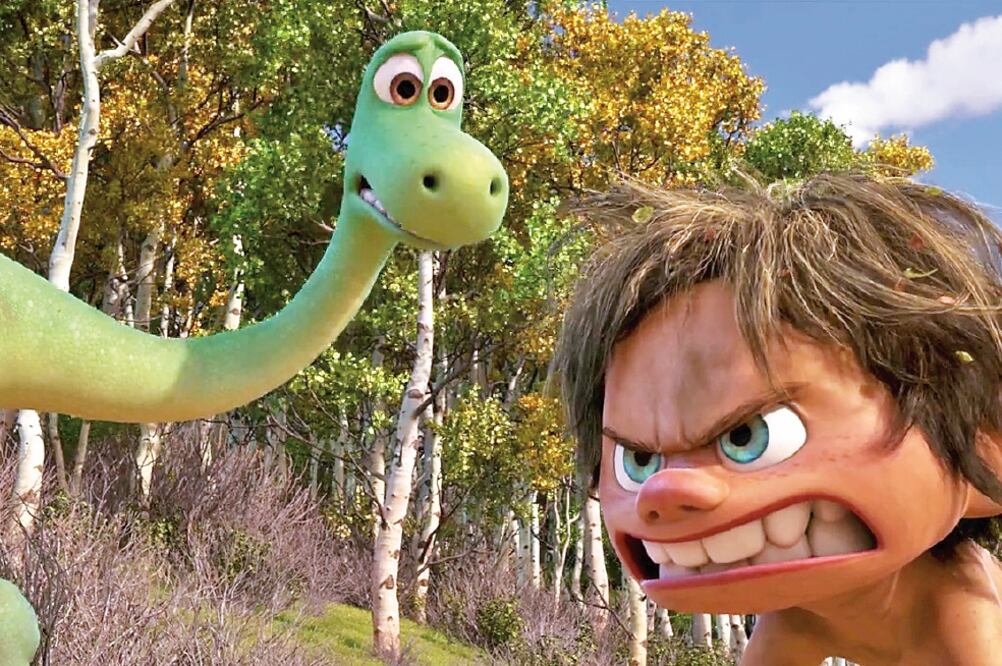 En Un gran dinosaurio los seres humanos son las mascotas. De fondo se presenta una reflexión sobre la pérdida de seres queridos (CORTESÍA)