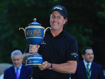 Phil Mickelson se corona en el WGC México Championship