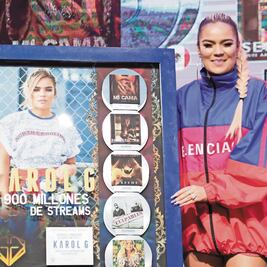 Karol G está imparable 