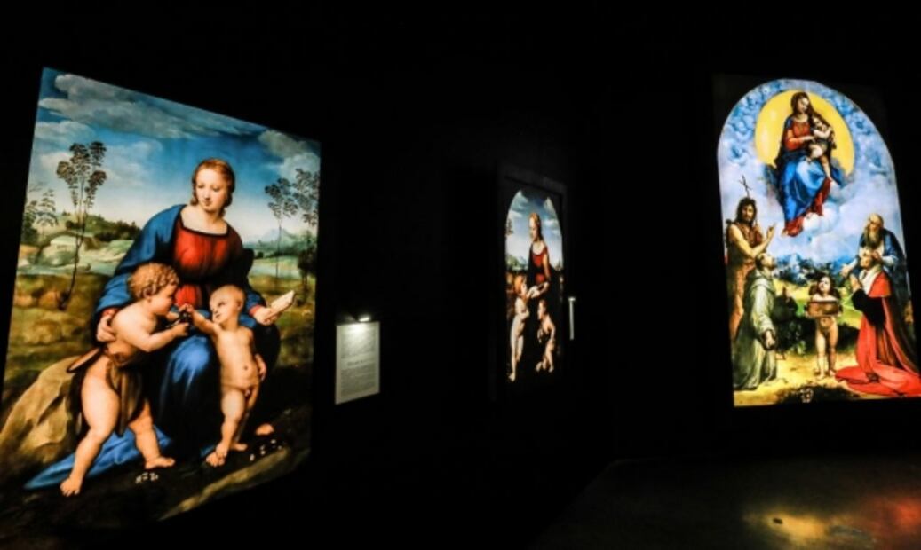 Dónde ver la nueva exposición inmersiva del gran Raffaello Sanzio