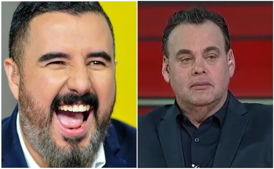 Álvaro Morales y David Faitelson - Foto: Especial