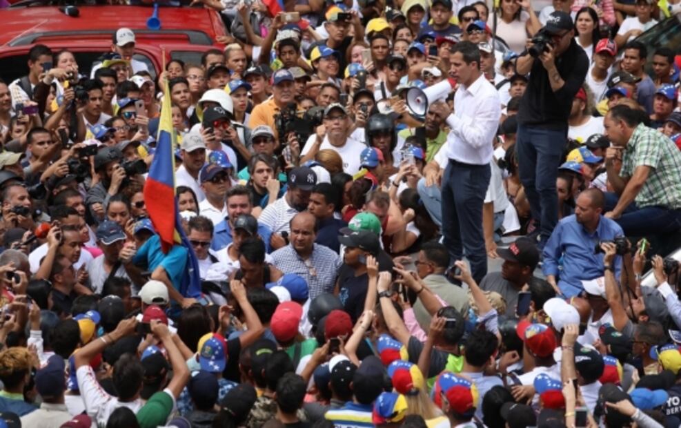 Guaidó anuncia nueva movilización en Caracas para "presionar" a Maduro