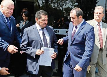 Cuauhtémoc Blanco denuncia ante la FGR a Graco y sus familiares