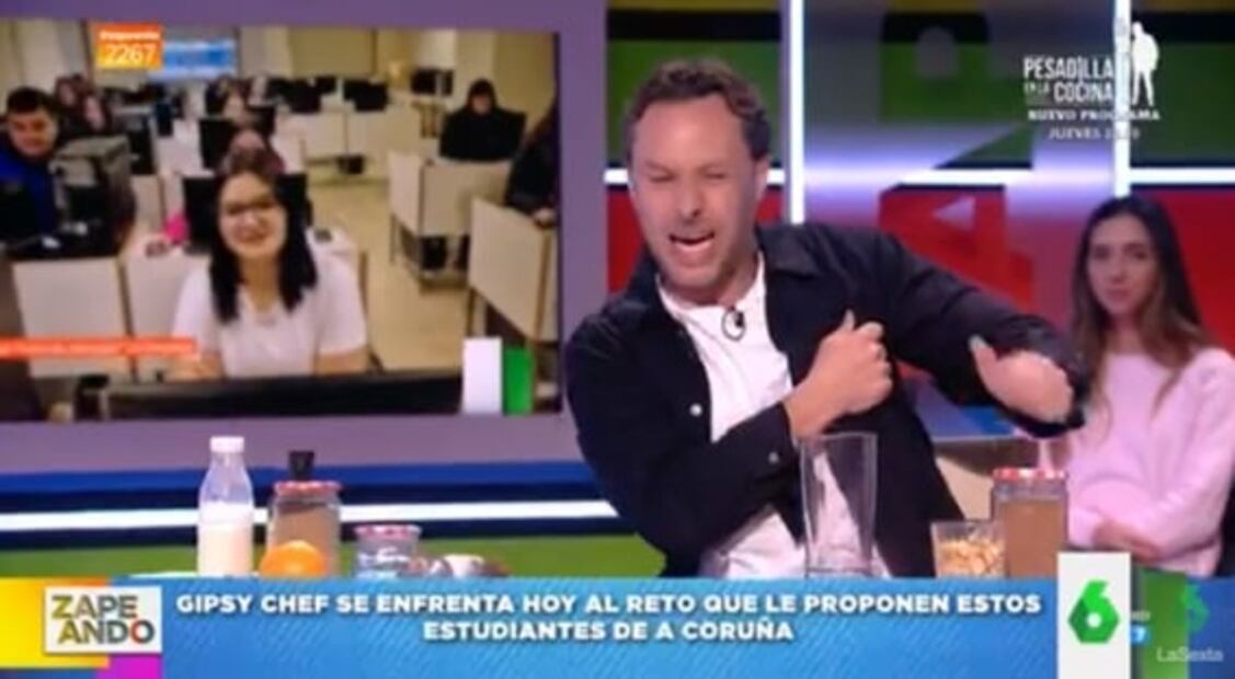 Juez de "MasterChef Celebrity" se disloca un hombro en medio de programa en vivo 