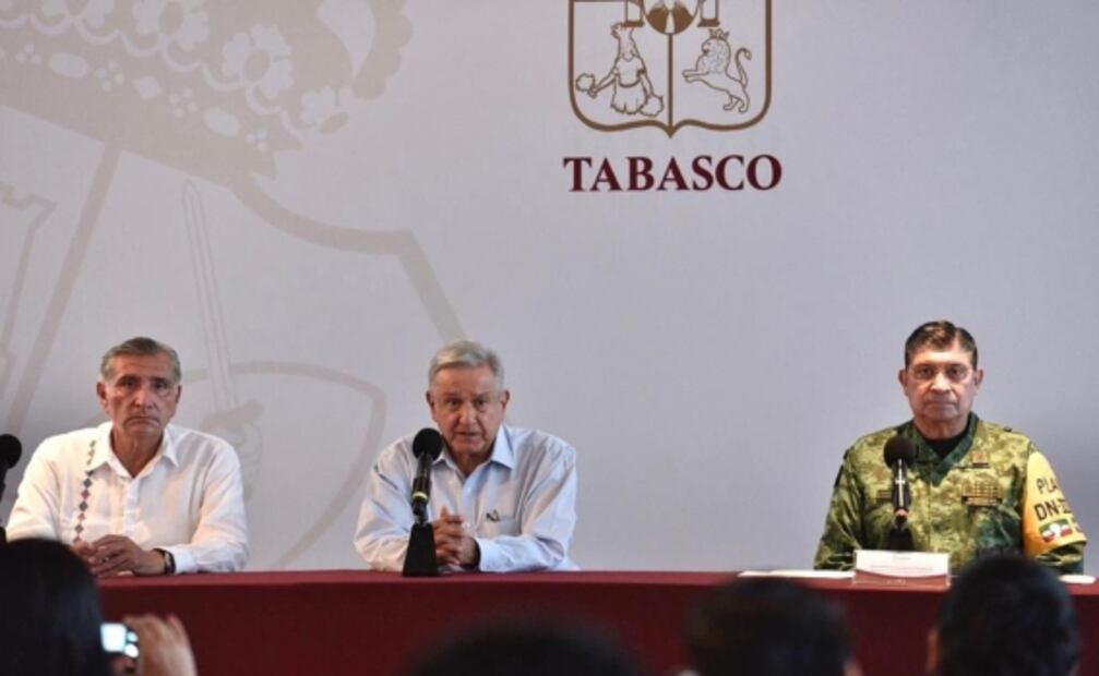 AMLO dice que no necesita estar presencialmente en Tabasco para atender inundaciones