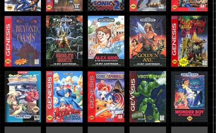 Anuncian 10 nuevos juegos para Sega Genesis Mini