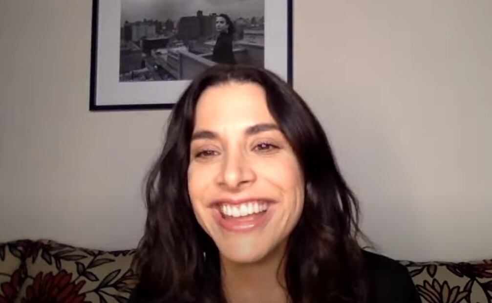 Verónica Toussaint. Foto: Captura de pantalla