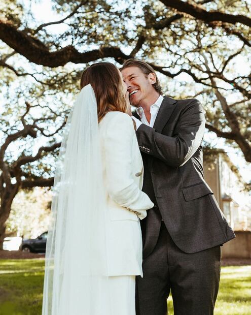 Ty Pennington contrajo matrimonio con Kelle Merrell en noviembre del 2021. 
Foto: Instagram