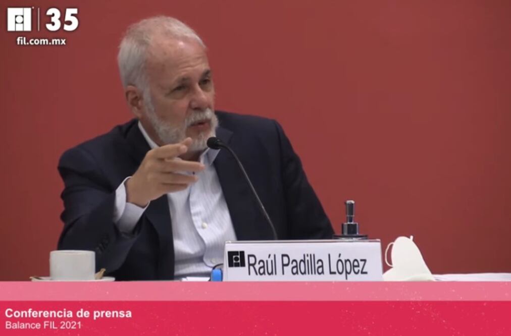Raúl Padilla, presidente de la FIL. Foto: Especial
