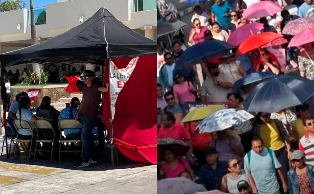 Realizan marcha en Valladolid y Tizimín, Yucatán (23/05/2025). Foto: Especial