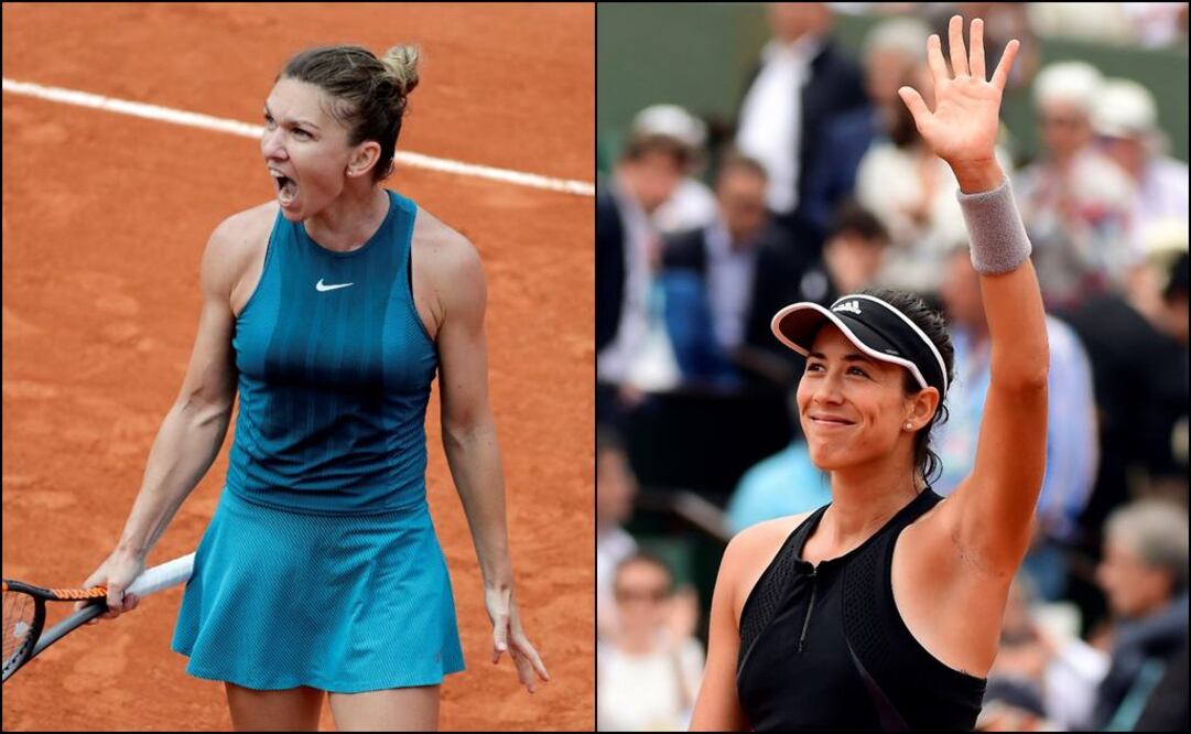 Halep y Muguruza se enfrentarán en Roland Garros