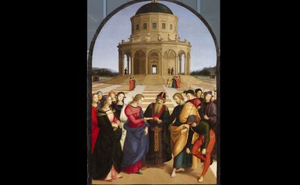 "Clonan" la obra "Los desposorios de la Virgen", de Rafael, con alta tecnología