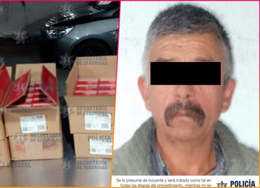 Trasladaba 2 mil cartuchos para armas de fuego en Jilotepec; policías lo descubren por llevarlas en cajas de cartón