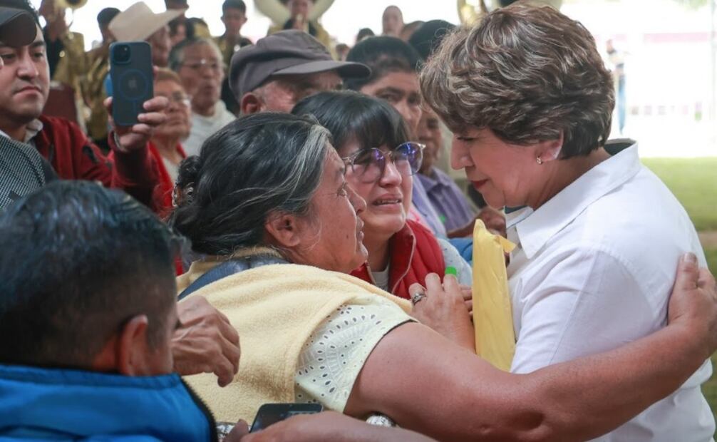La mandataria explicó que el programa de bienestar social coloca a las mujeres en el centro de la transformación mexiquense
Foto: Especial.