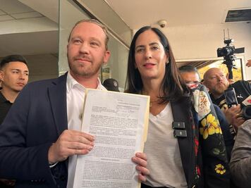 Taboada y Lía presentan denuncia en la FGJ por incidente en Tren Interurbano