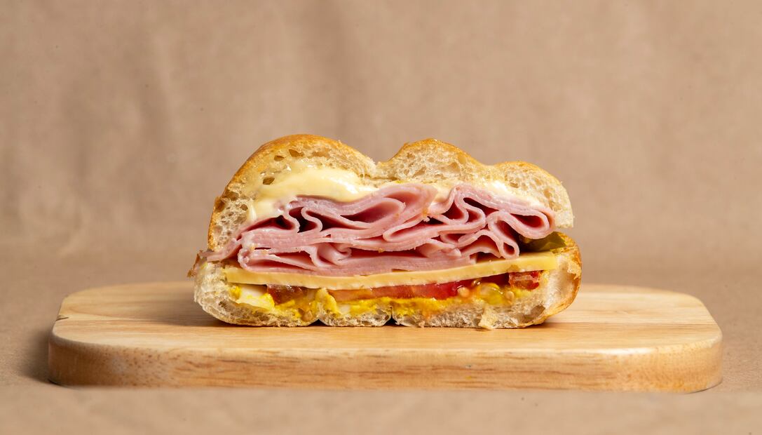La torta de jamón y queso, sencillamente deliciosa.