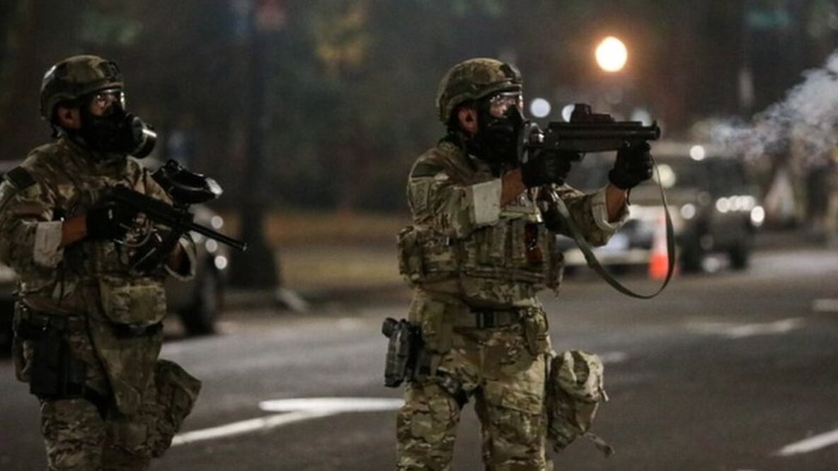 A diferencia de otras ciudades, las protestas contra el racismo en Portland no han cesado (Foto: Reuters)