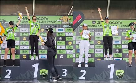 Mexicanas conquistan el Gran Fondo de Bogotá