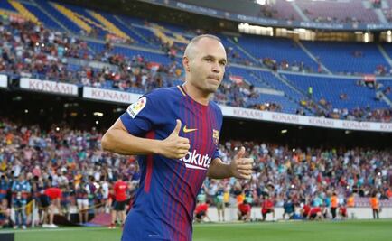 Iniesta es baja del Barcelona por lesión 