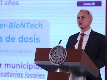 López-Gatell anuncia inicio de vacunación contra Covid para menores de 5 a 11 años