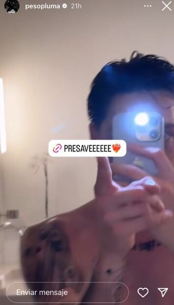Peso Pluma se corta el cabello y cambia de look. Foto: Instagram @pesopluma