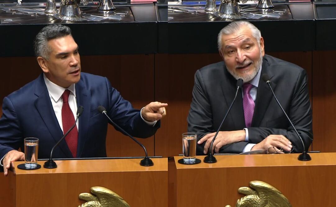 Alito Moreno y Adán Augusto López protagonizan enfrentamiento por presuntos vínculos criminales de morenista. Foto: Especial