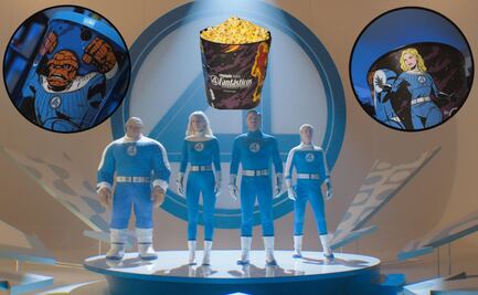 Los 4 Fantásticos: Cinemex lanza cubetas coleccionables de la película de Marvel; conoce cuándo y cómo conseguirlas