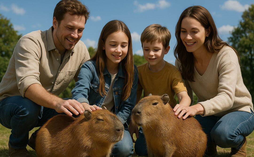 Estos adorables animales se han convertido en la sensación de las redes y aquí te decimos dónde conocerlos en la capital
Foto: Imagen creada con IA