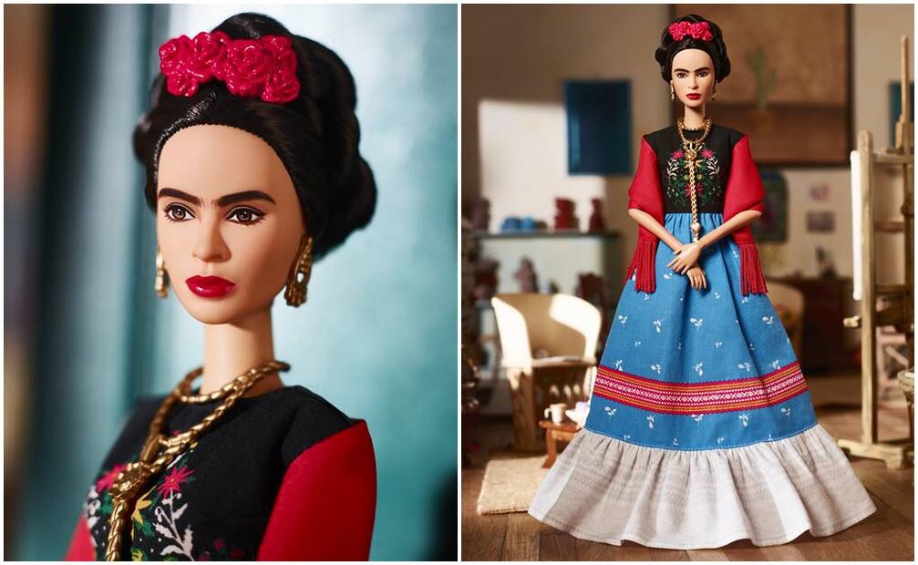 Tendrá un tocado especial, aretes y ropa inspirada en la pintora mexicana pero con facciones ligeramente diferentes. Foto: Especial Mattel