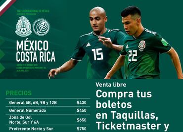 Publicidad sin engaños para el partido contra Costa Rica