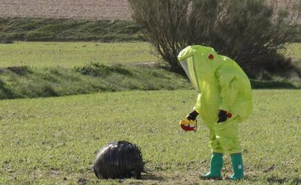 Extraño objeto del espacio cae en zona rural de España