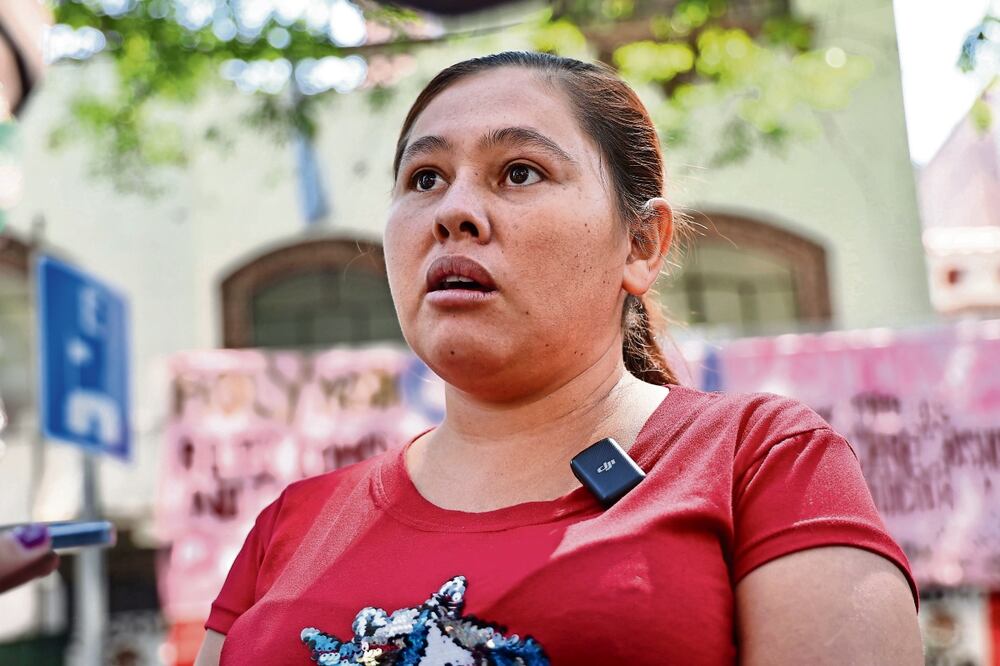 Mayra Alejandra Buenrostro, madre de Pablito, continuará con el procedimiento de solicitud de asilo en Estados Unidos. Foto: de Berenice Fregoso El Universal