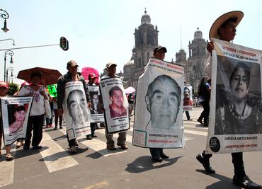 Exigen al gobierno de AMLO justicia para víctimas de desaparición forzada