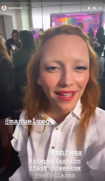 Regina Blandón alborota a fans con el nuevo aspecto de sus cejas