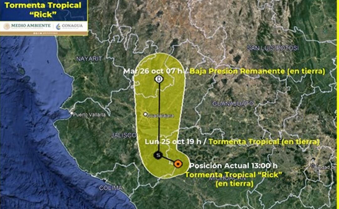 Foto: Twitter @conagua_clima
