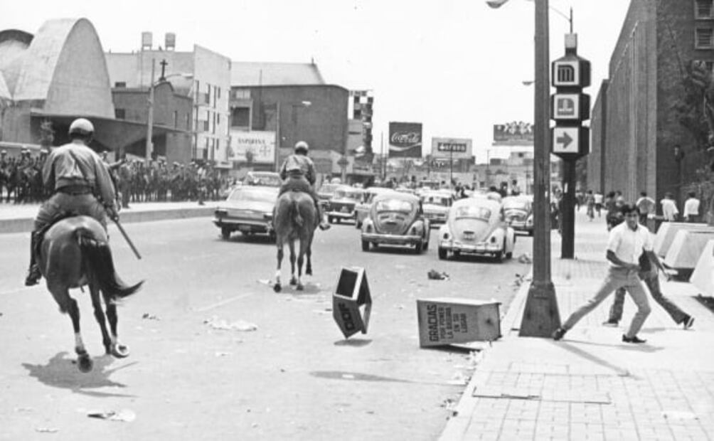 Así se vio el "Halconazo" de 1971 a través de la cámara de EL UNIVERSAL