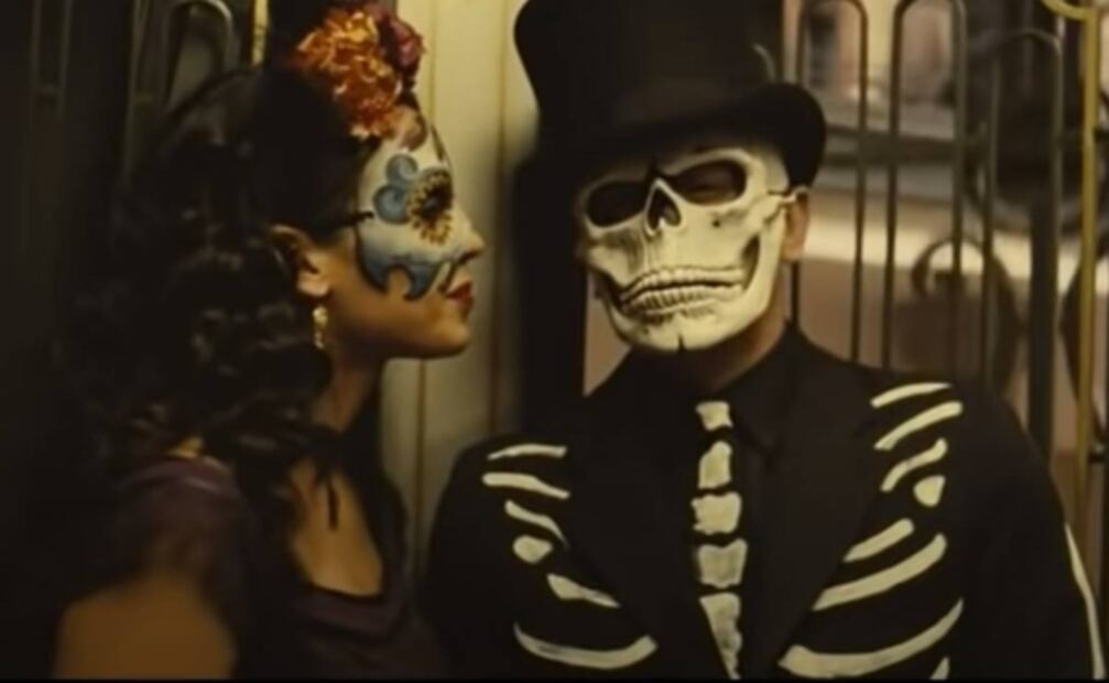 Así es el espectacular desfile de Día de Muertos que aparece en "Spectre"