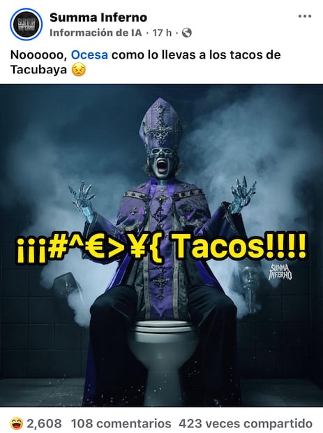 Los mejores memes que dejó la cancelación del concierto de Ghost. Fotos: Redes Sociales