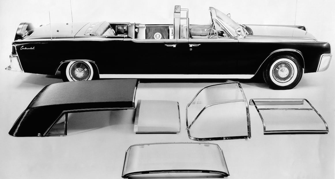 Personas aseguran que el auto presidencial de John F. Kennedy está embrujado.