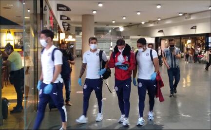 Chivas llega a la CDMX para la semifinal de la Copa por México