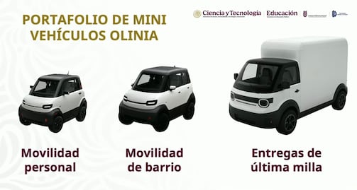 Olinia: ¿El vehículo eléctrico más accesible de México?