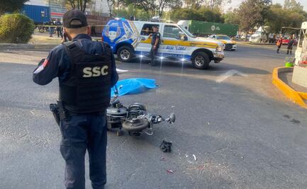 Conductor de bicicleta eléctrica muere tras ser arrollado por tráiler en Azcapotzalco; conductor está detenido