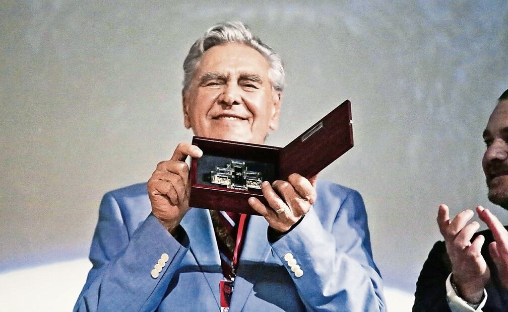 En 2015, recibió un homenaje en el Festival de Cine de Guanajuato. Foto: Archivo EL UNIVERSAL