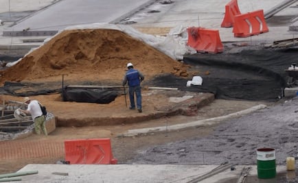 Cubrirán plataforma hallada en Zócalo capitalino