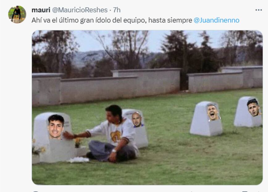 Los mejores memes de la salida de Dinenno de Pumas