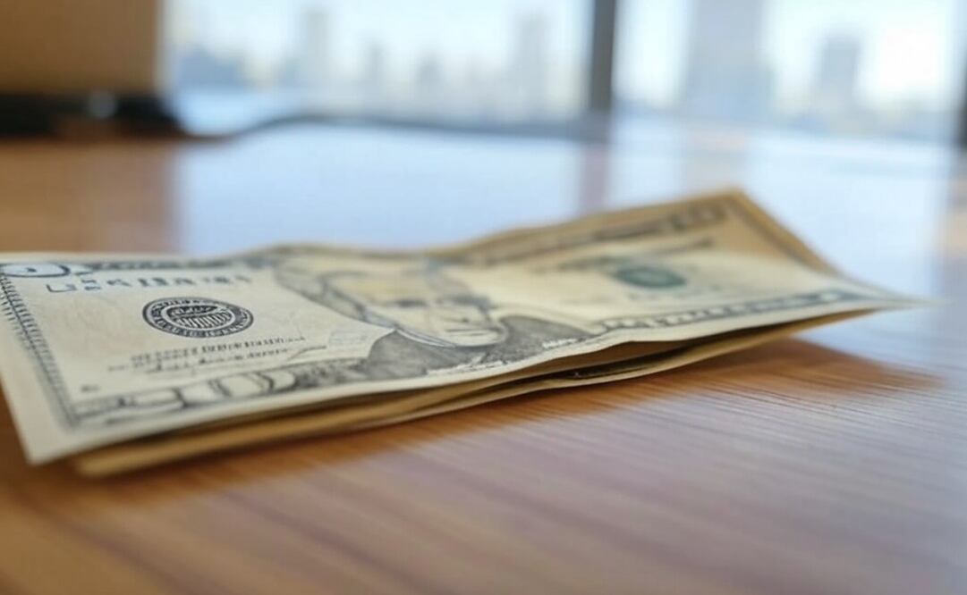 El peso mexicano se depreció 1.88% frente al dólar, cerrando en 20.83 pesos por dólar en mercados internacionales y en 21.35 pesos en ventanillas de Banamex, según Bloomberg.  (16/01/25) Foto: Creada con IA/ Grok