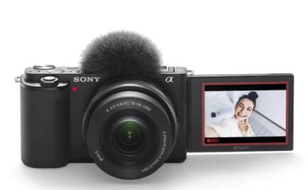 La cámara para vlogging con lentes intercambiables 